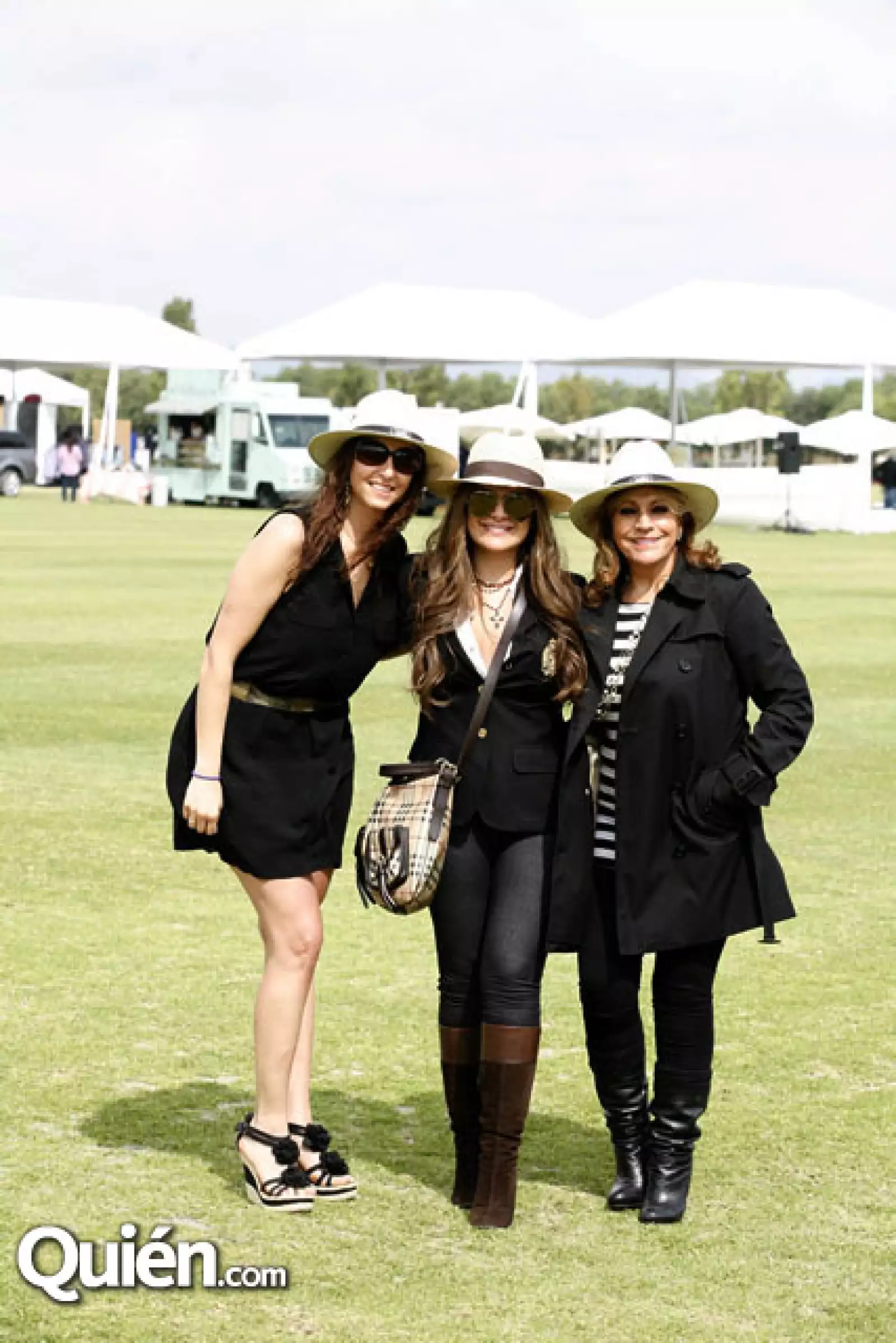 Sara Hadid, Yazmin Jalil y Lucy Jardon