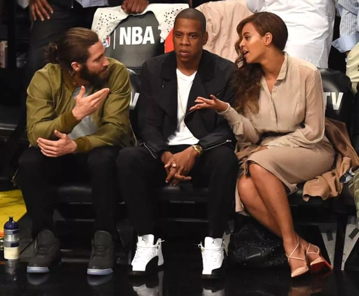 Pasaron una muy agradable tarde. Jay Z y Jake parecían más interesados que B en el juego.