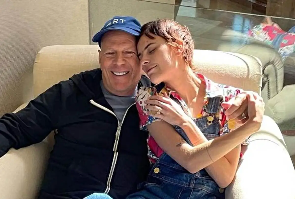 Bruce Willis y Tallulah 