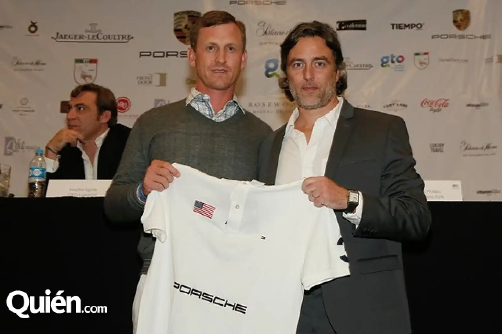 Jeff Blake y Javier Herrera