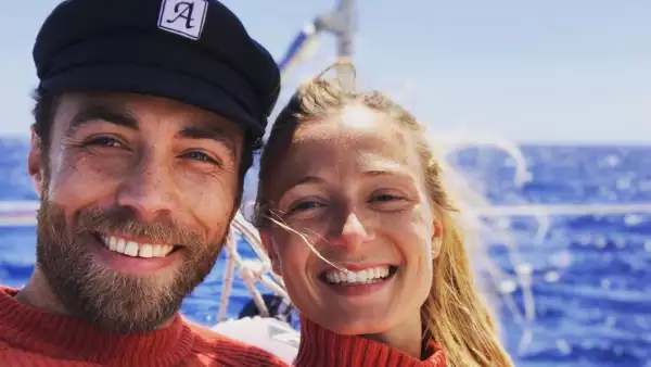 James Middleton y Alizee Thevenet.