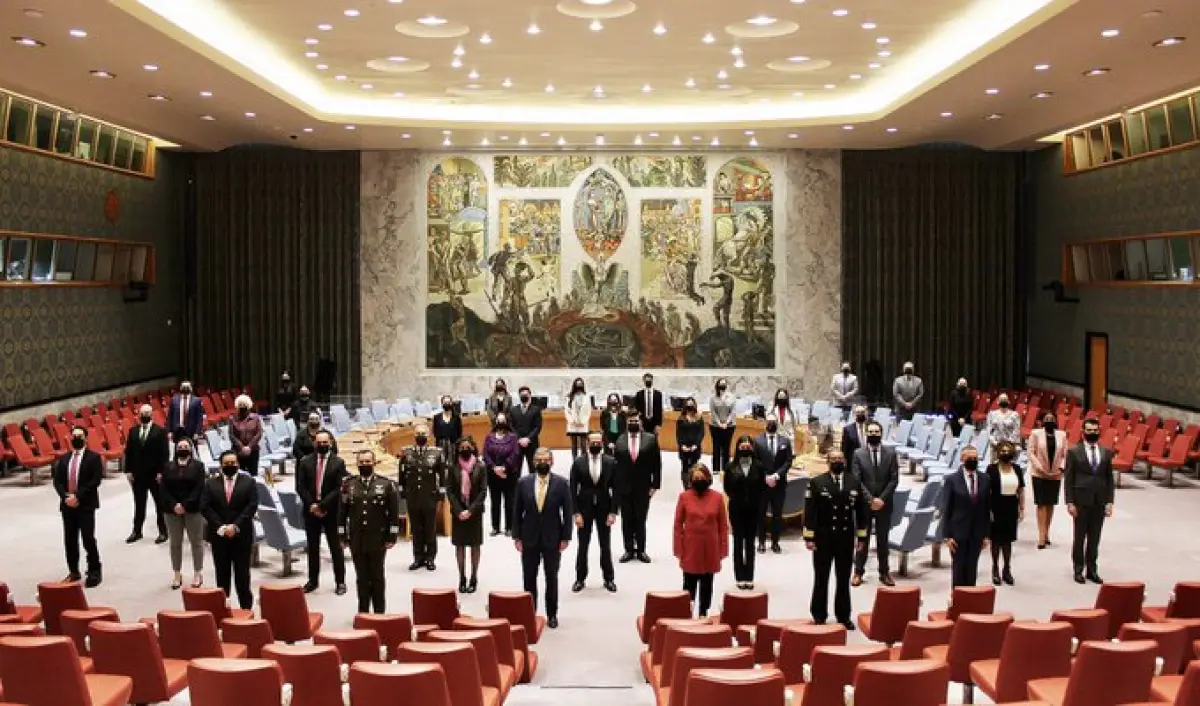 México asume presidencia del Consejo de Seguridad de la ONU