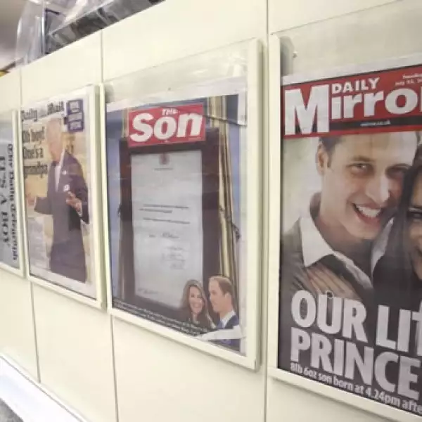 portada de periodicos en londres