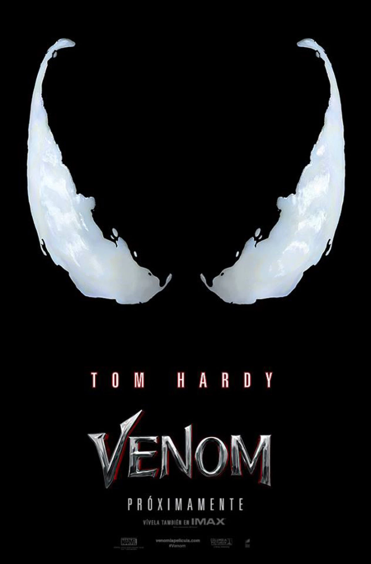 Primer poster de 'Venom' con Tom Hardy