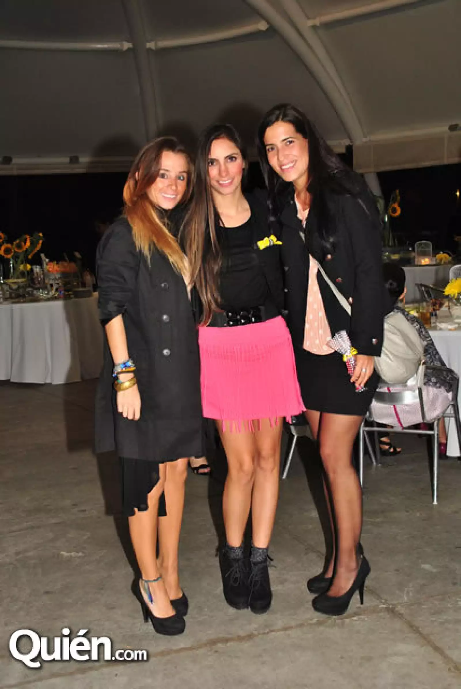 Fernanda Espinoza, Carmina Rodríguez y Regina Hurtado