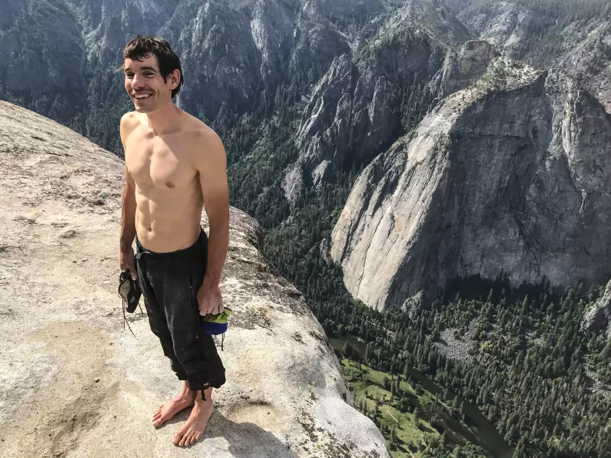 En la cima.