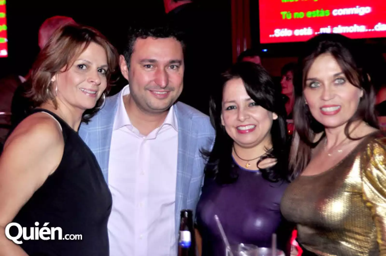 Diana Reyna,Jesús Quintanilla,Irene Guzmán y Emma Garza