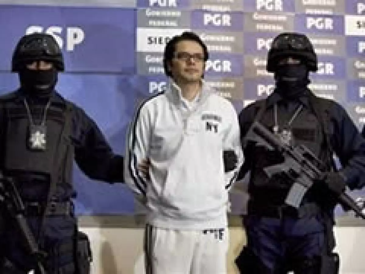 Carrillo Leyva, quien se hacía pasar con el nombre de Alejandro Peralta Álvarez, fue detenido en la Ciudad de México. (Foto: AP)