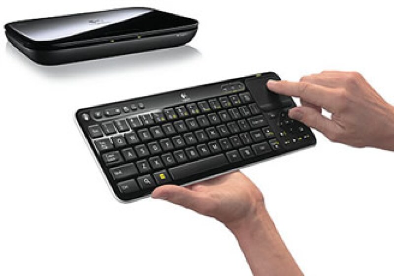 Logitech también presentó suplementos y aplicaciones para la Revue. (Foto: Cortesía CNNMoney)