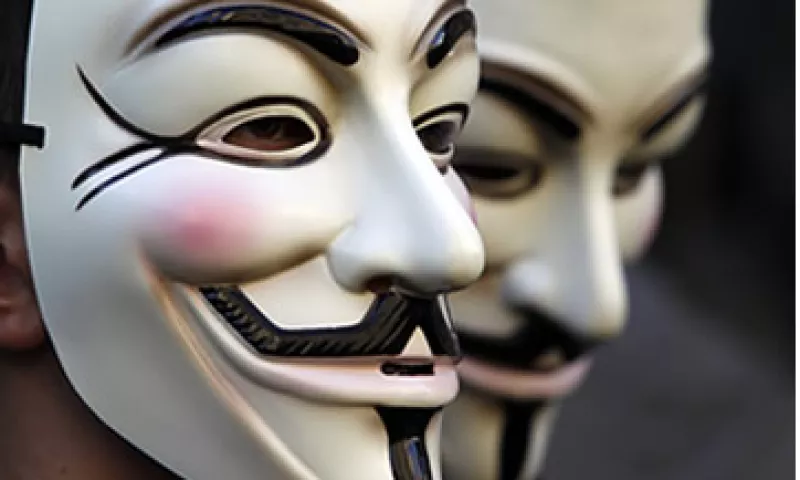 Anonymous amenazó con revelar los nombres de gente ligada al grupo de sicarios Los Zetas. (Foto: Reuters)