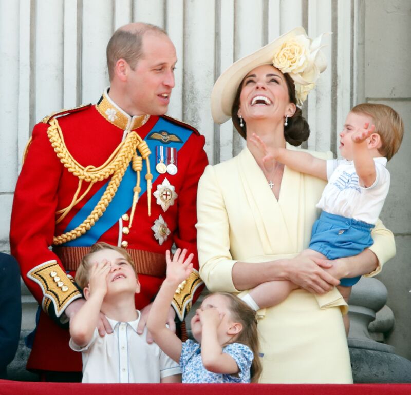 La familia de los Duques de Cambridge