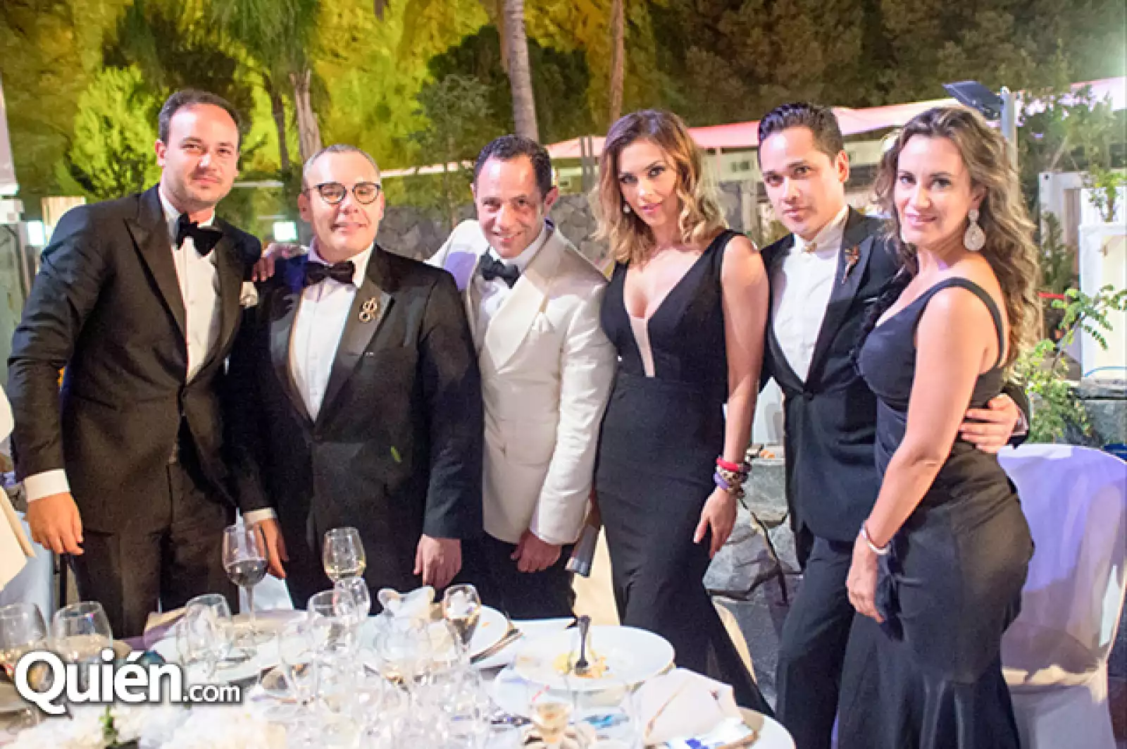 Andrés Carretero, Daniel Espinosa, Sergio Berger y Aracely Arámbula