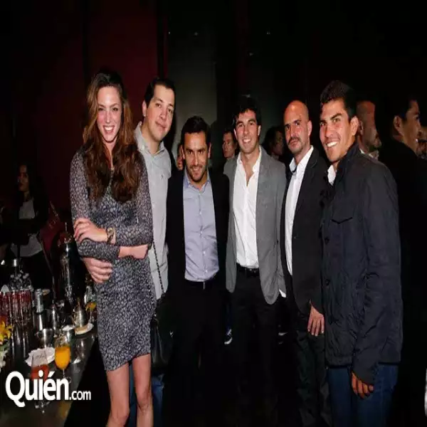 Ornella Ortille, Jesús Hernández, Sergio Álvarez,Checo Pérez,Arsenio Kesser,Toño Pérez