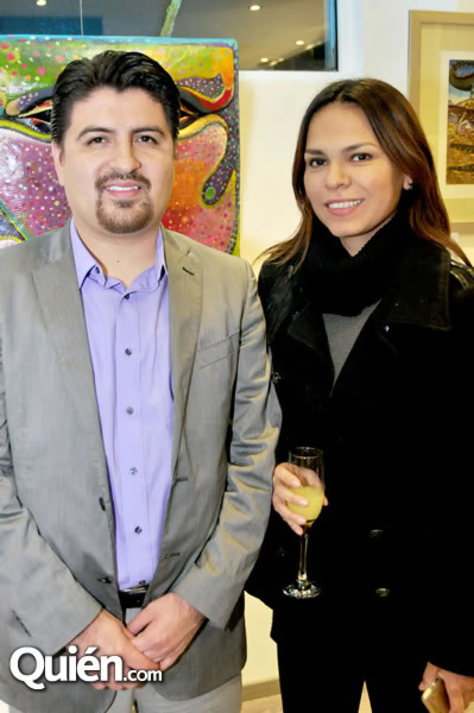 Claudio Rojas y Carolina Orachea