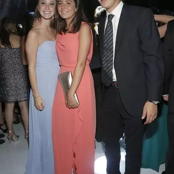 Jimena Salazar,Ana Sofía Menéndez y Juan Pablo González