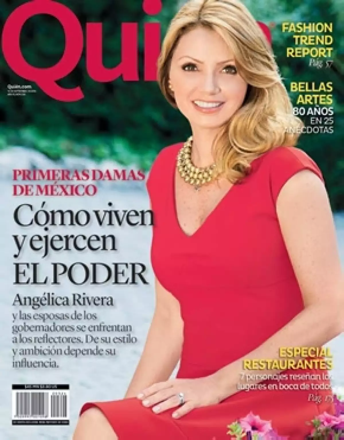 Al principio del sexenio se limitaba a participar en los viajes de su esposo, en la donación al Teletón o los festejos del Día de Reyes.