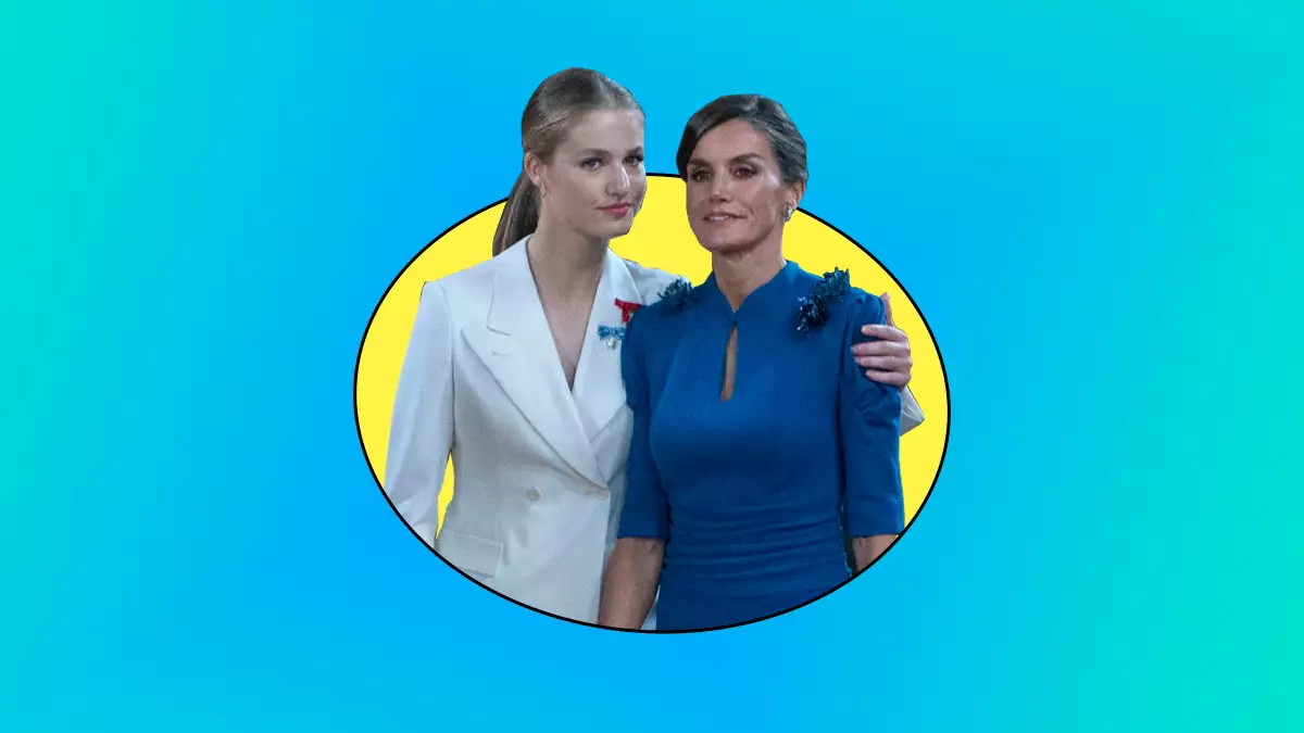 El gesto de la reina Letizia a su hija Leonor del que todo mundo habla 