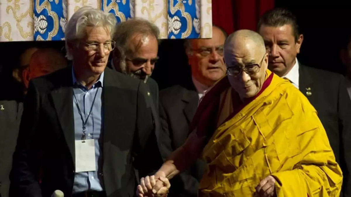 richard gere y el dalai lama