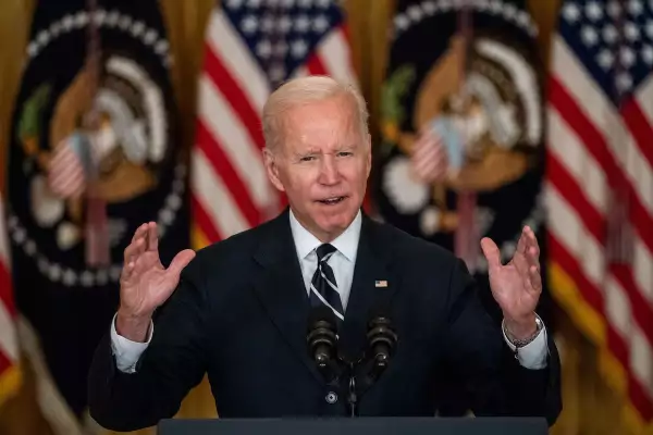 President Biden delivers remarks before departing for Europe