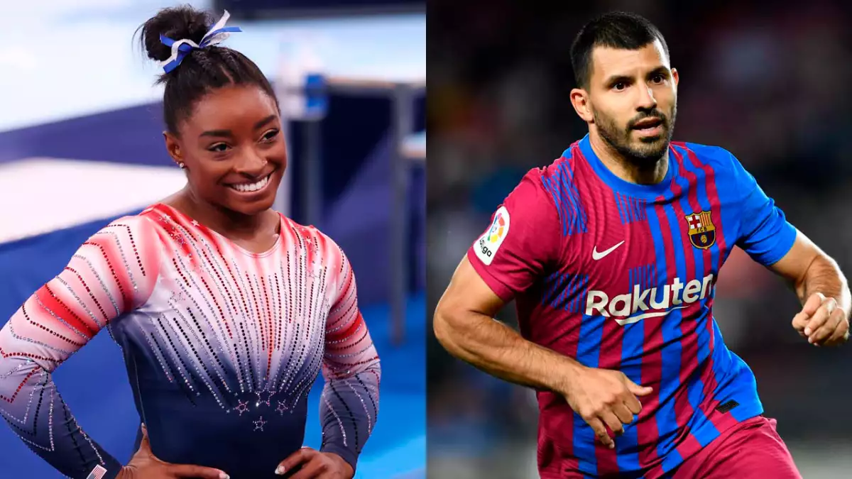 Sergio Kun Agüero Simone Biles