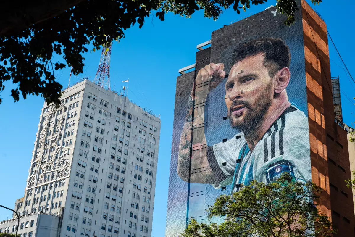 Mural de Messi