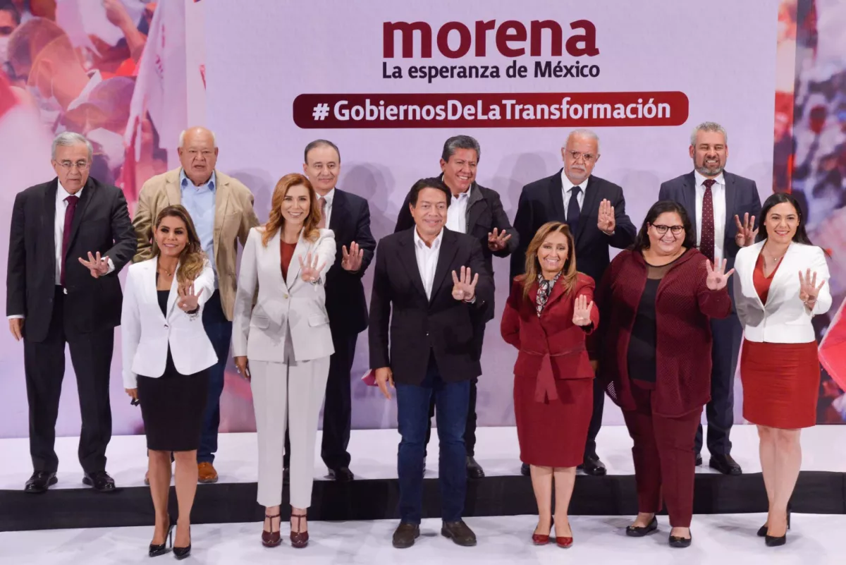 Gobernadores de Morena