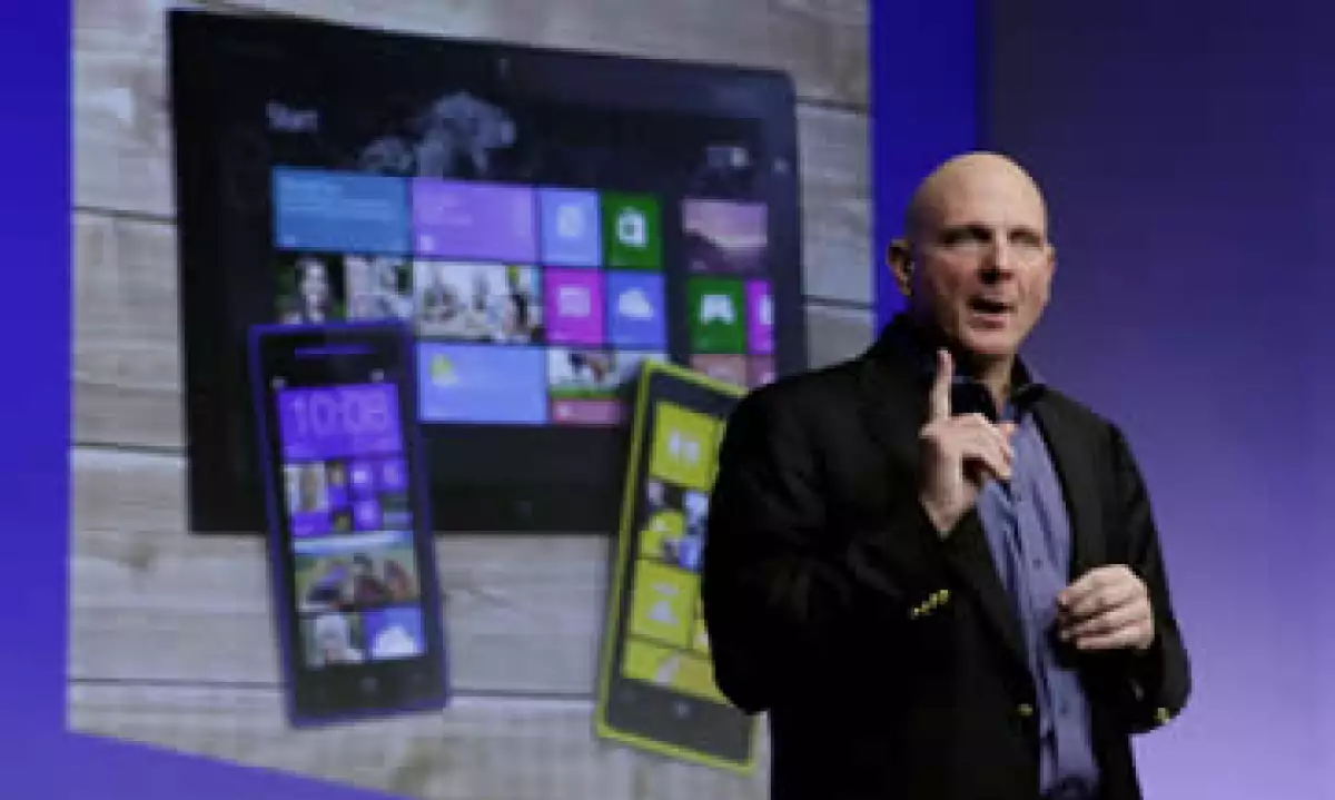 Hemos reimaginado Windows y hemos reimaginado la industria de las PCs, dice Steve Ballmer. (Foto: AP)