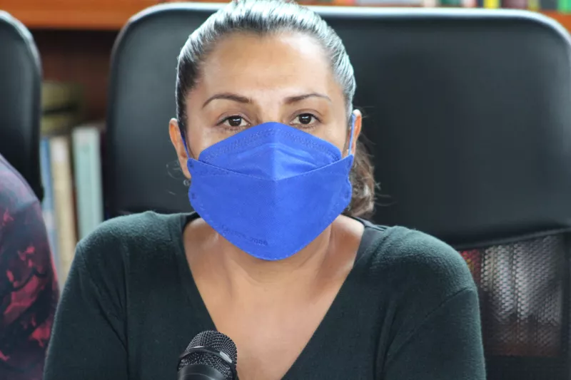 María Guadalupe Lezama, madre de la víctima.  Foto: David Santiago
