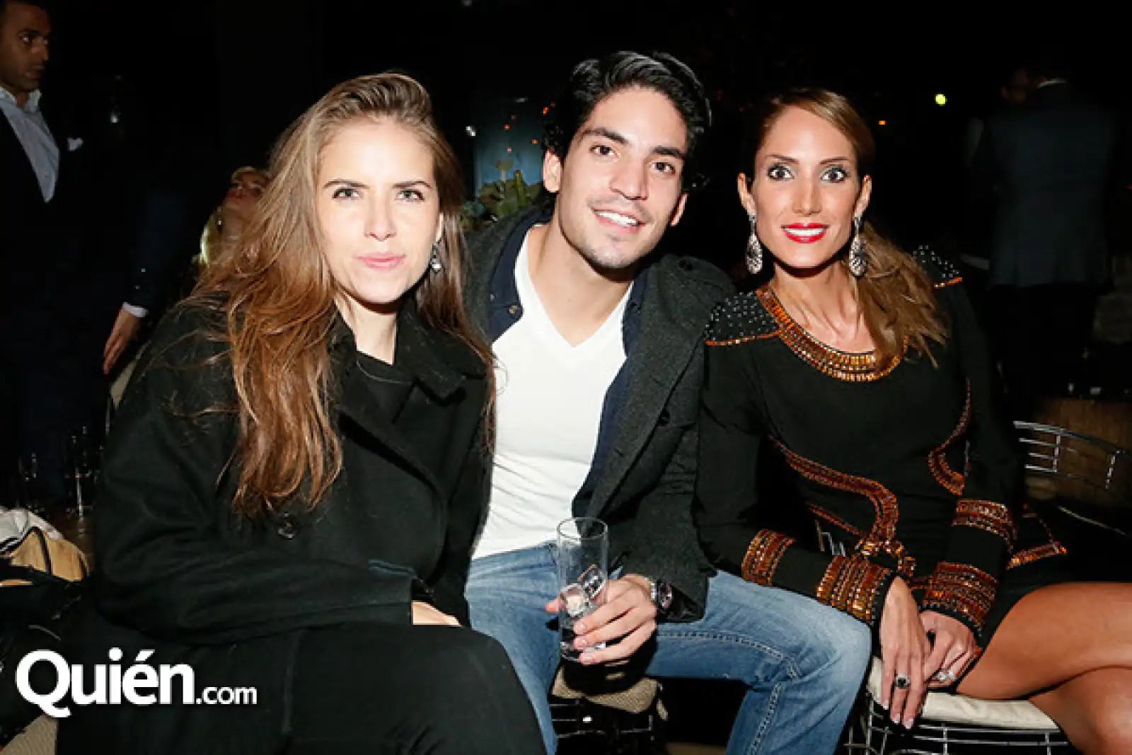Paulina Barrios, Sebastián Moncada y Cecilia Moncada