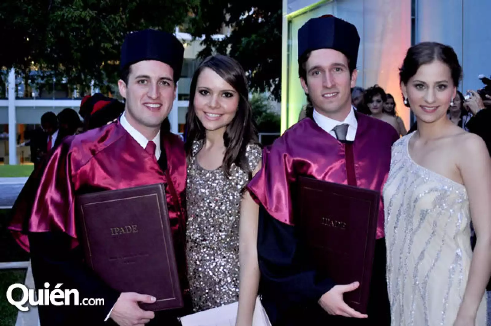 Andrés Tortoriello, Alejandra Gaehd, Alejandro Martínez y Carmen Baxter
