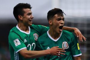 Hirving Lozano y Raúl Jiménez