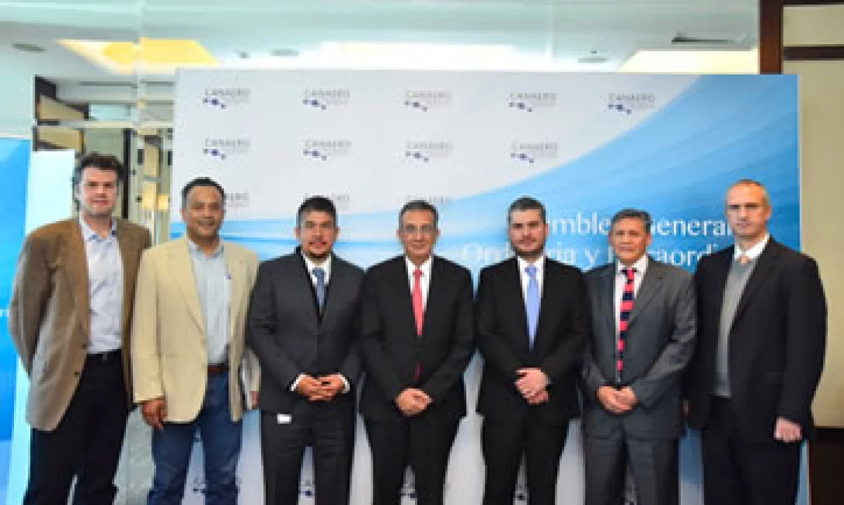 Los integrantLos integrantes de la Canaero también acordaron realizar propuestas de mejora a infraestructura aérea. (Foto: Canaero/Cortesía )