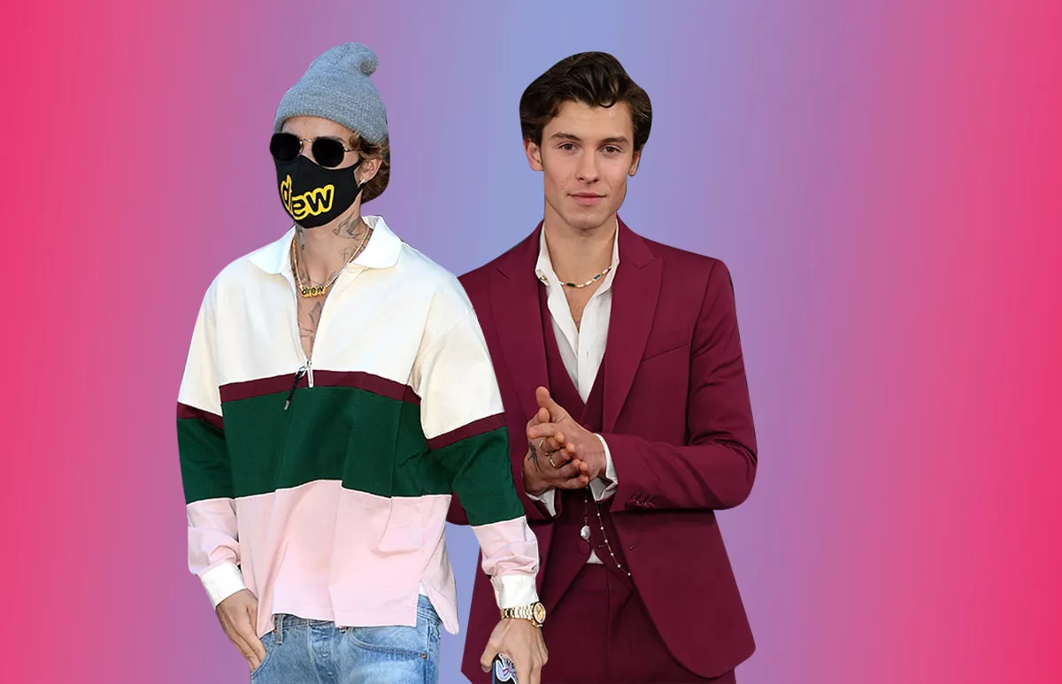 Justin Bieber y Shawn Mendes 