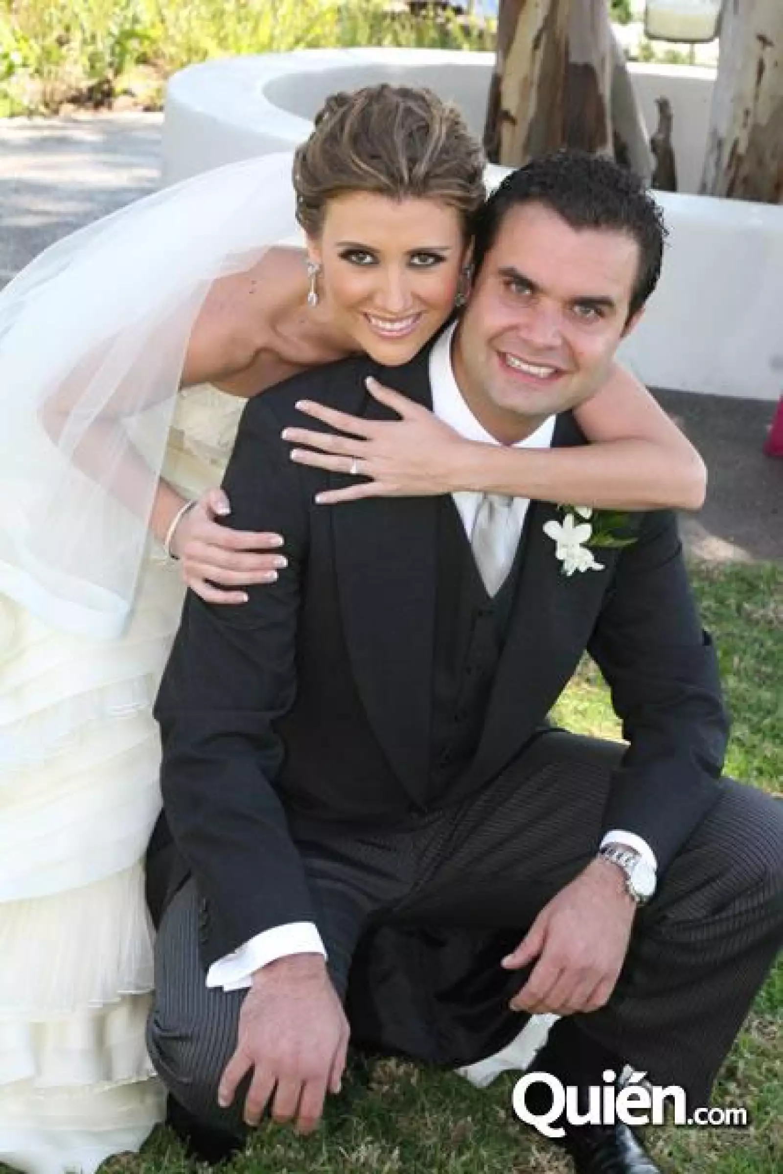 Boda de Christian Roux Gavito, Silvia Hernández