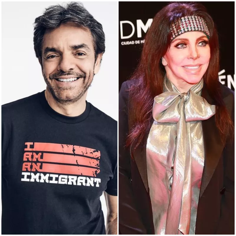 Eugenio Derbez y Verónica Castro