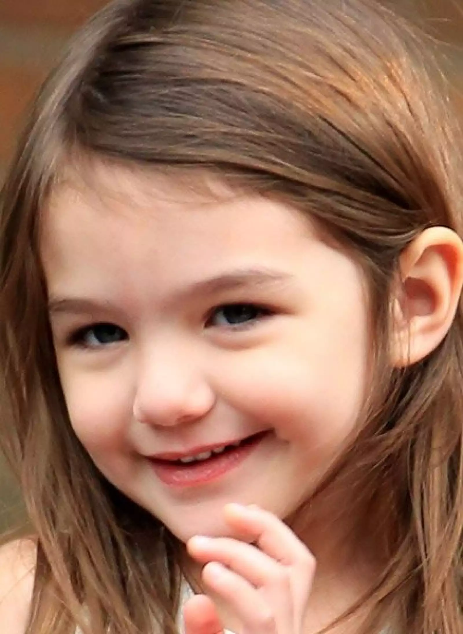 Siempre luce feliz ante las cámaras.