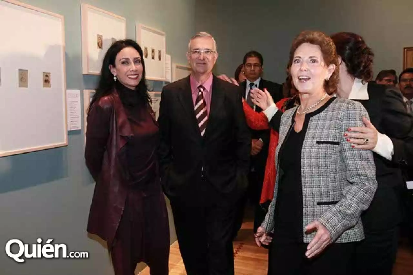 María Laura,Ricardo Salinas y María Cristina Cepeda