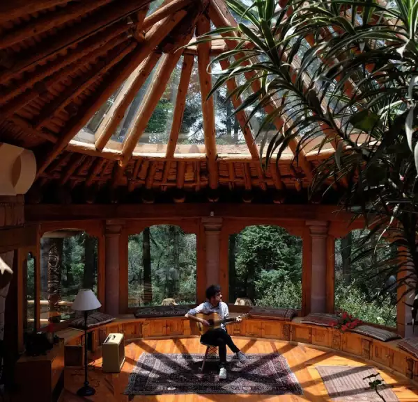 Alex Ferreira durante la grabación de Canapé.