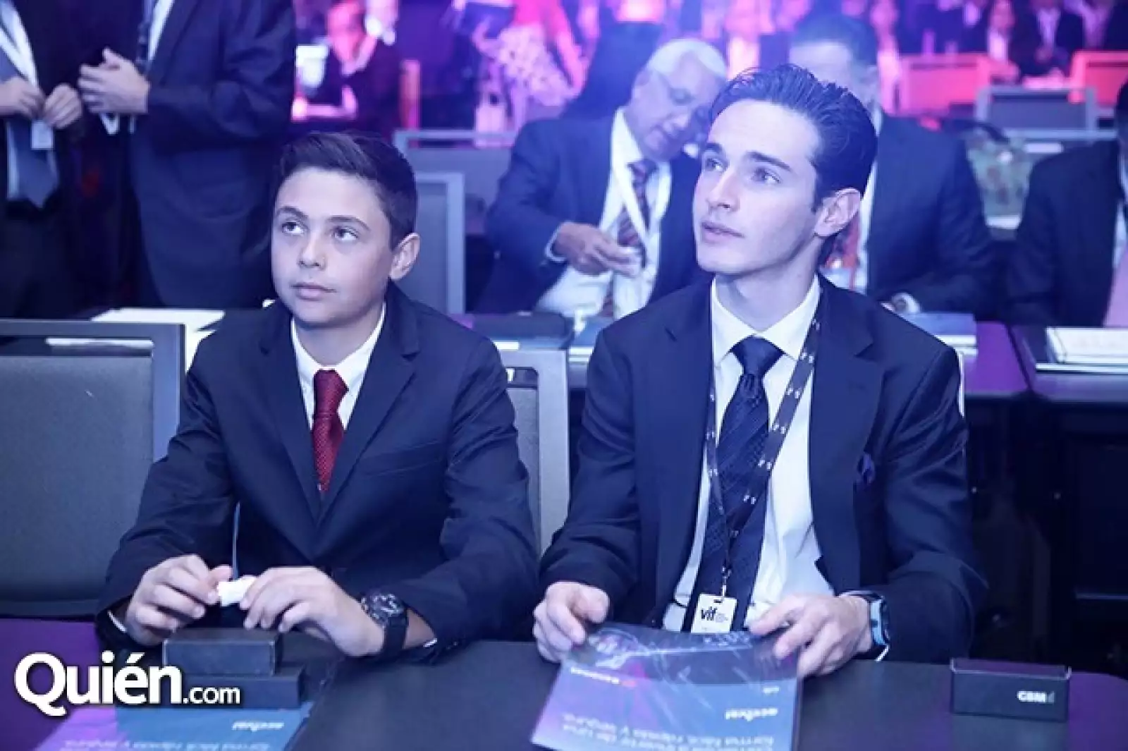 Santiago y Alfredo Harp
