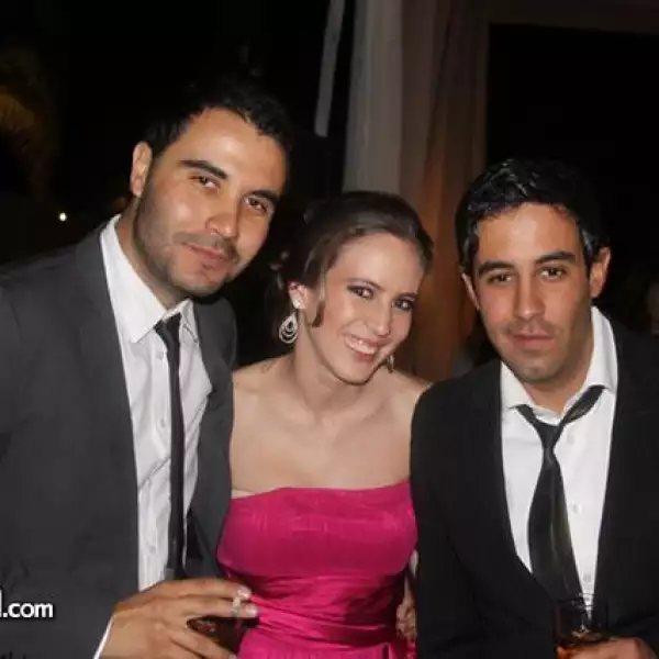 Reynaldo Durán,Paulina Aranda y Daniel Durán