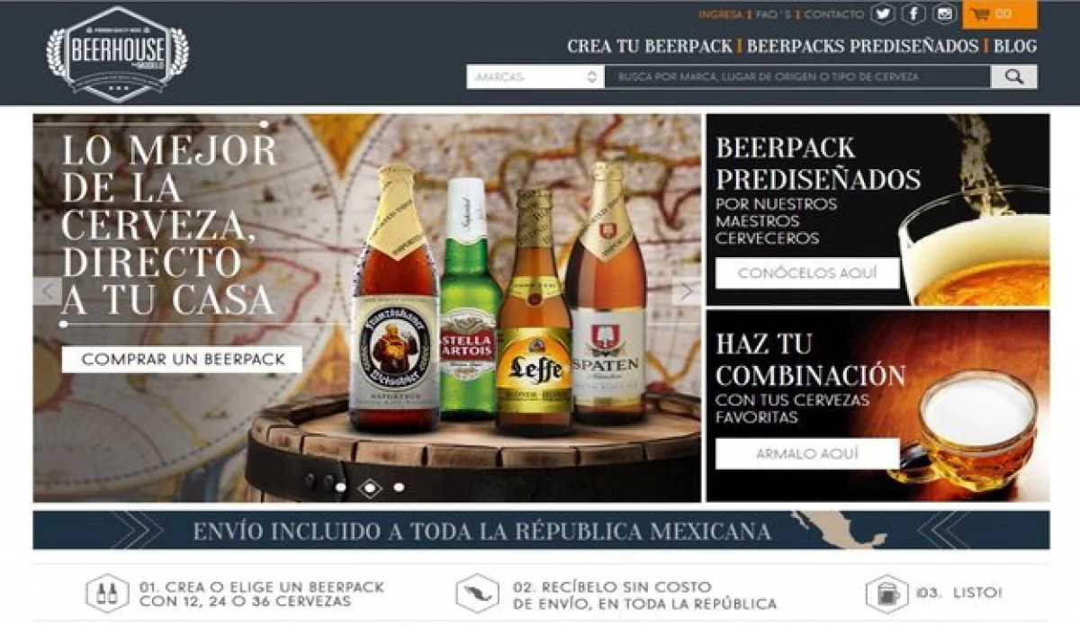 Podrás armar paquetes de 12, 24 y 36 cervezas artesanales. (Foto: Cortesía Beerhouse )
