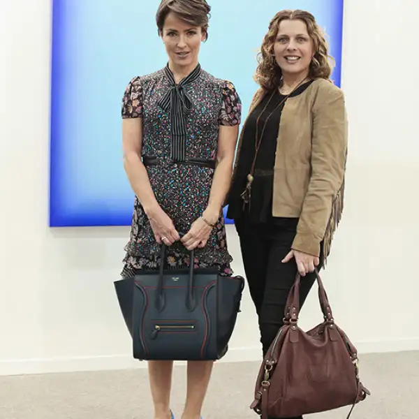 Regina Peras y Paola Perdomo