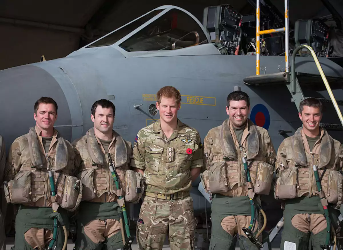 British Troops In Kandahar Participate In A Remembrance Sunday Service