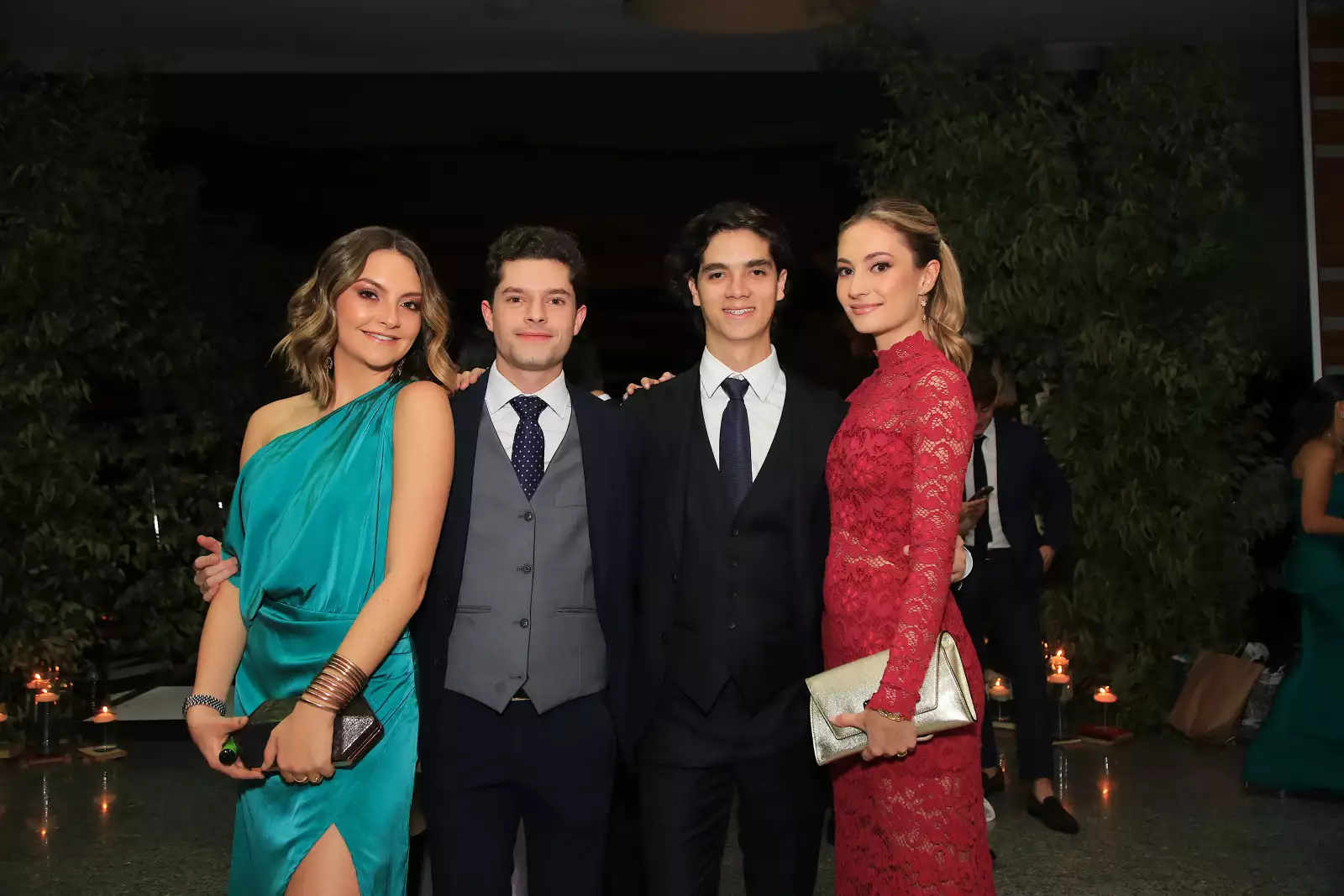 Victoria Villalba, Pablo Suárez, Gustavo Gutiérrez y Ana Sofí