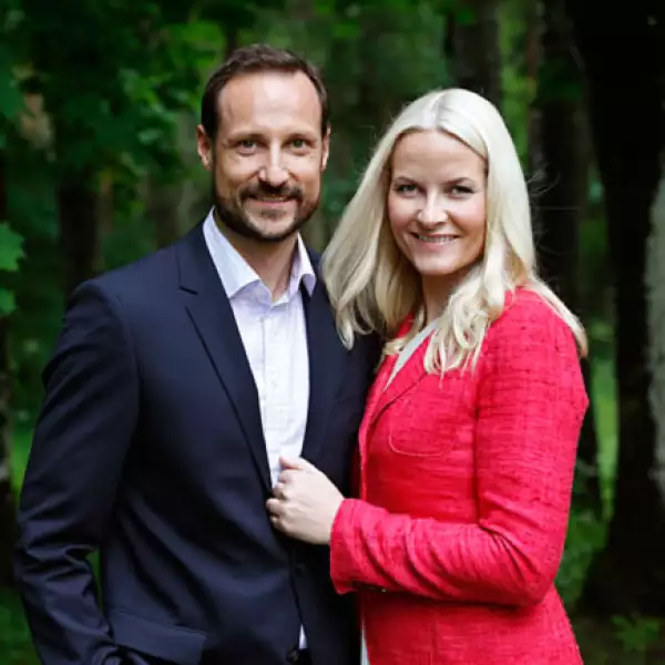 Haakon y Mette-Marit de Noruega.