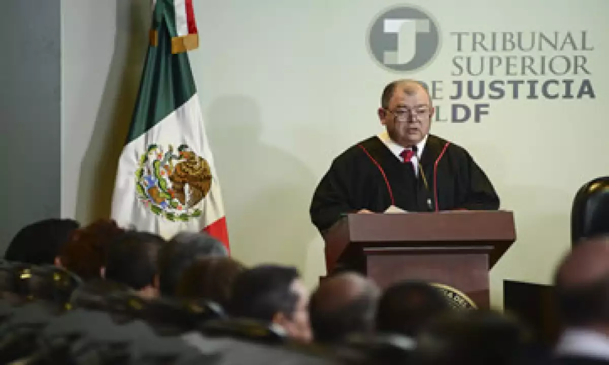 El presidente del Tribunal Superior de Justicia del Distrito Federal, Édgar Elías Azar, dijo que lo defraudado por Ficrea corresponde a un fondo que incluye pensiones, rentas y otras obligaciones. (Foto: Cuartoscuro )
