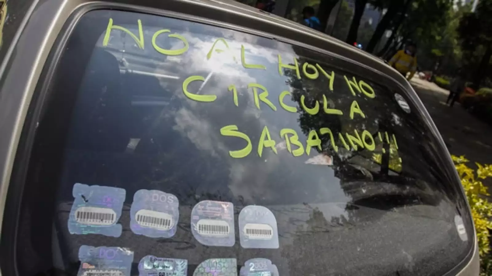 Protestas Hoy no circula