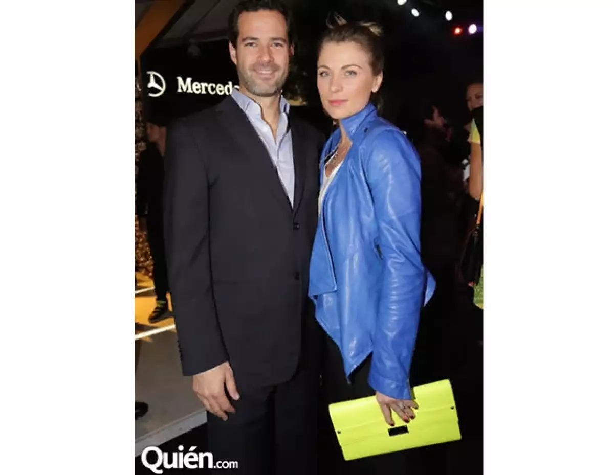 En el desfile de Royal Closet y Black.