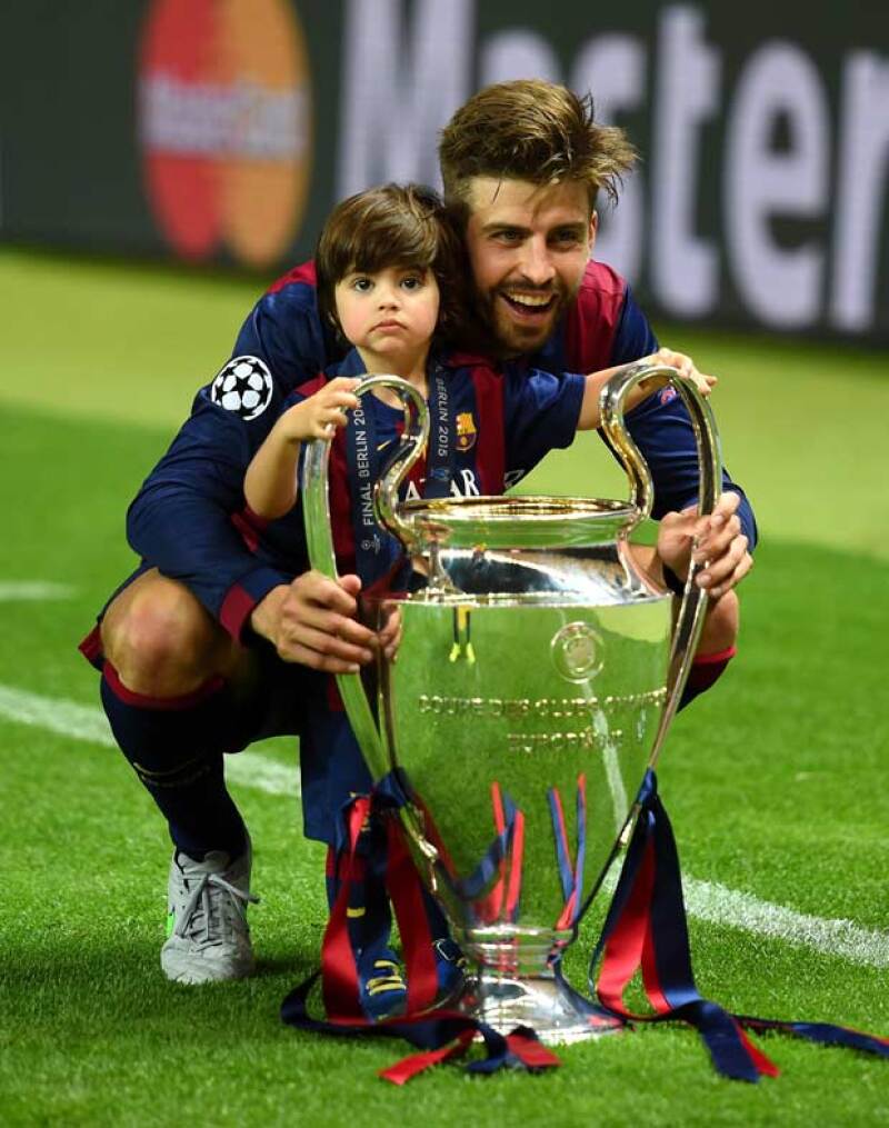 En veces anteriores, Milan ha celebrado con su papá sus victorias, sin embargo, en esta ocasión no fue así.