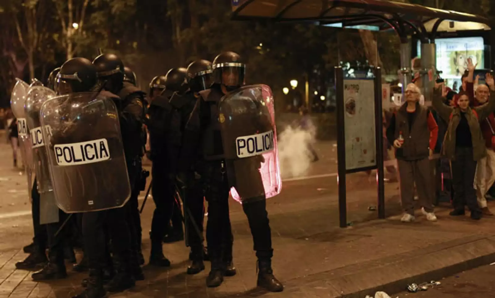 El Congreso estuvo fuertemente custodiado por más de 1,300 policías.